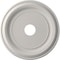 Ekena Millwork Traditional PVC Medallion (Canopies up to 11 1/2"), 19"OD x 3 1/2"ID x 1 1/2"P, Satin Blossom White CMP19TRGBW - alternate 1